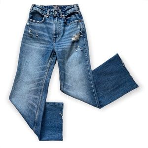 Abercrombie & Fitch Annie High Rise Wide Leg Jeans Women’s 24